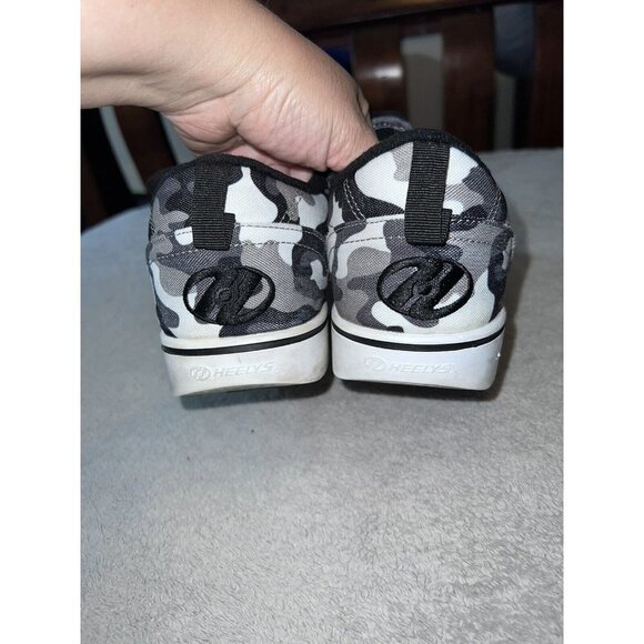 HEELYS Mens Gr8 Pro Prints Skate Sneakers Camo Grey Size 8 - Picture 5 of 9